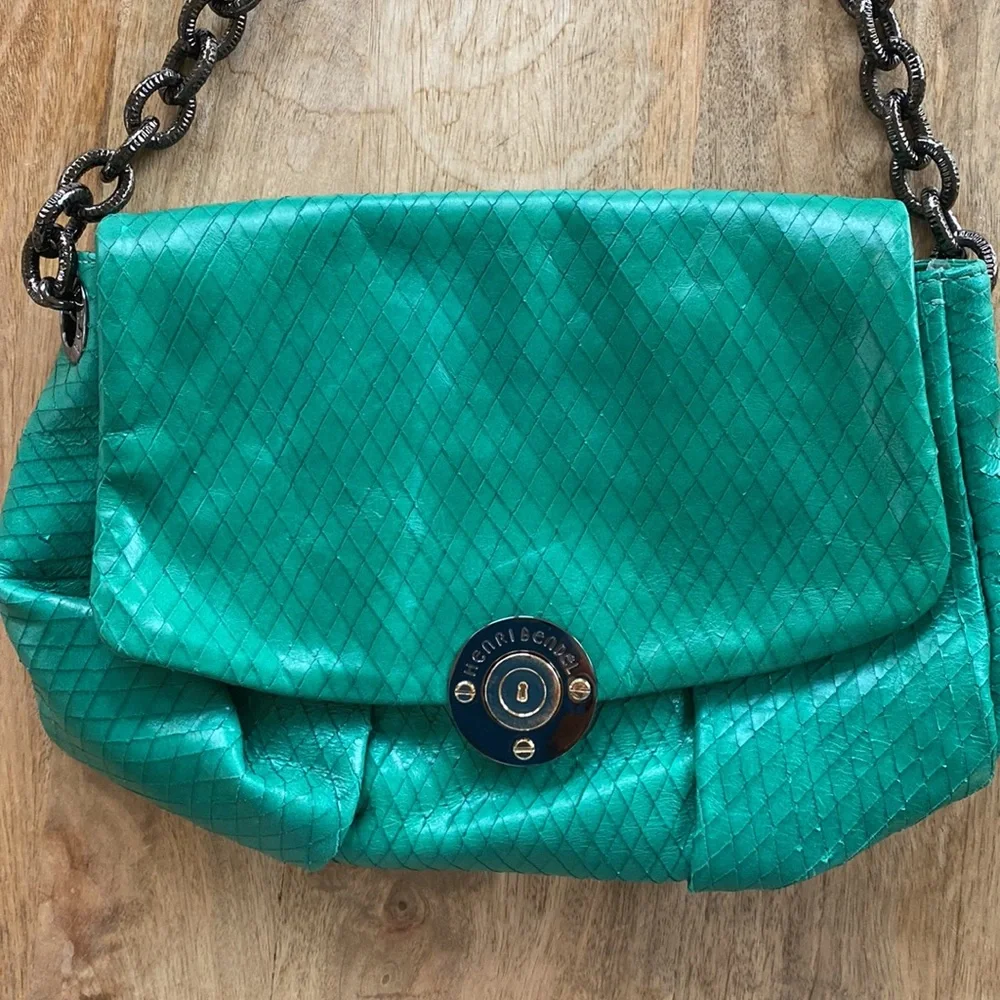 Henri Bendel Green Bag